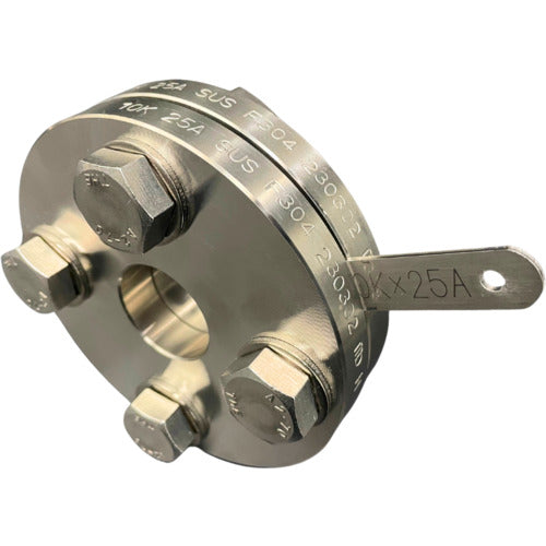 HI-LEAD JIS 10K Pipe Test Partition Plate 25A SPB-10K-025A-SUS 1 piece