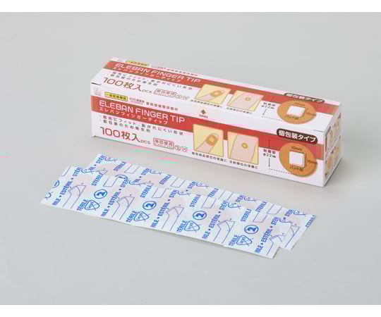 Yerevan Finger Tip φ22mm (Pad 10×10mm) Sterile 100 pieces 3087722 1 box (100 pieces)