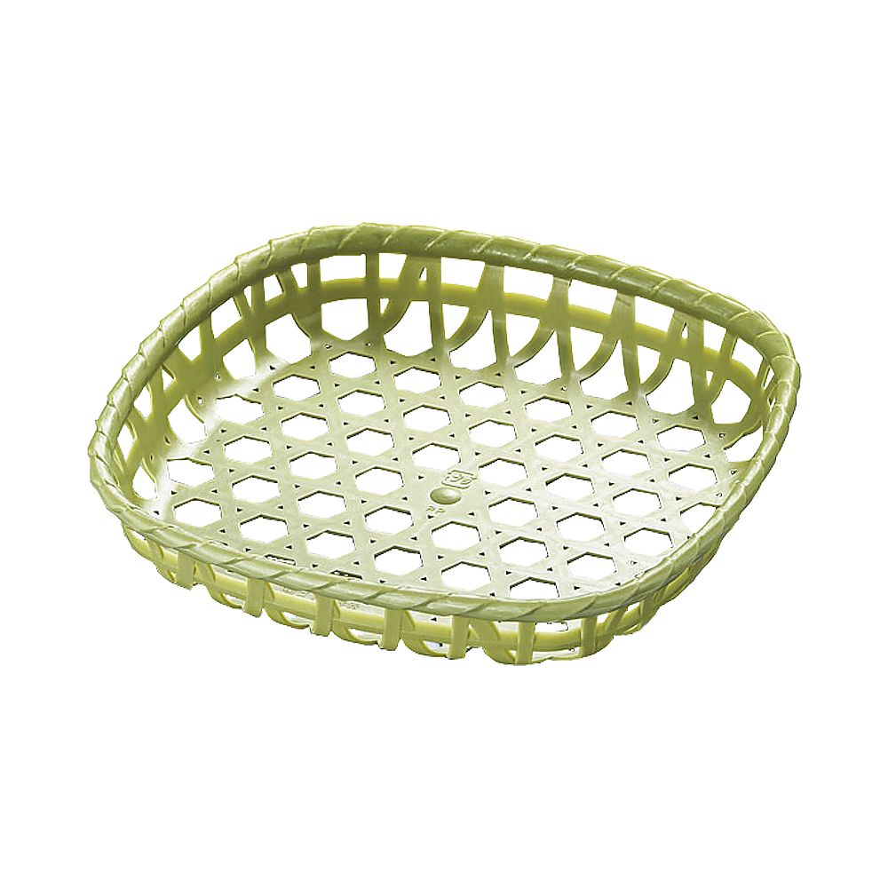Bamboo-style sieve, square prism (10 pieces) 5918 150 green 1 set (10 pieces)
