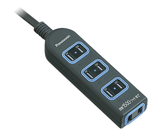 ザ・タップX(安全設計扉 パッキン付コンセント)4個口 3m ブラック WHA2534BKP 1個