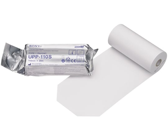 ハイブリッドグラフィックプリンター用光沢プリント用紙 1巻×10箱入 UPP-110S 1ケース(1巻×10箱入)