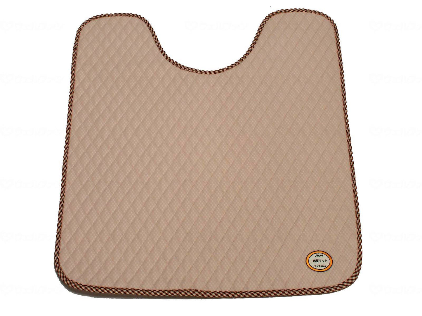 ジャスブランチブランチ消臭マット(洋式トイレ) 60cm×63cm