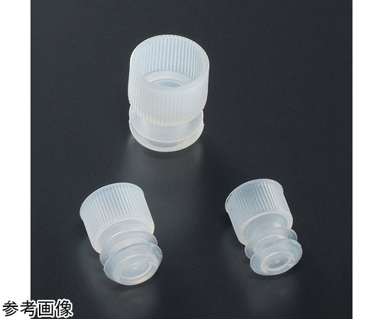 Test tube cap flange plug inner diameter 10mm (suitable tube) 1 piece x 1000 pieces 22-170-146 1 set (1000 pieces)