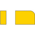 三菱 ろう付け工具バイト用チップ 02形(41・42形用)鋼材種 STI20 02-2 10 個