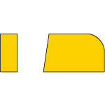 Mitsubishi Brazing Tool Bit Tip 04 Type (for 33 and 34 Types) Stainless Steel Material UTI20T 04-1 10 Pieces