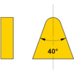 Mitsubishi Brazing Tool Bit Tip 06 Type (for 36, 39, 40 Types) Steel Type STI20 06-3 10 Pieces