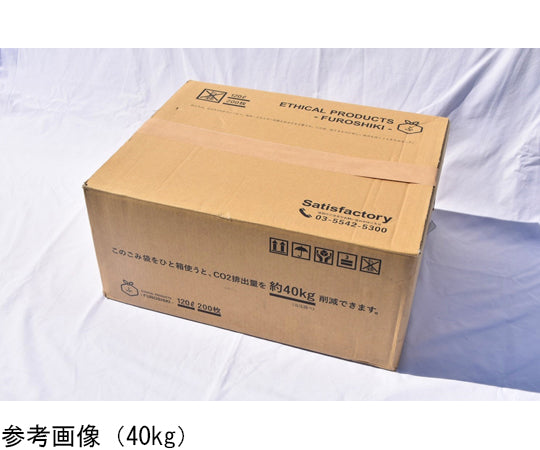 FUROSHIKI 99% recycled garbage bags, semi-transparent, 120L, 200 bags per box, 605, 1 box (200 bags per box)