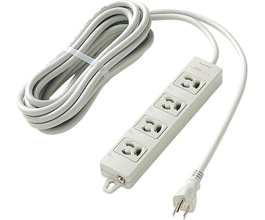 OAタップ(接地15A抜け止め形) 4個口 5m マグネット付 WCH2454H 1個