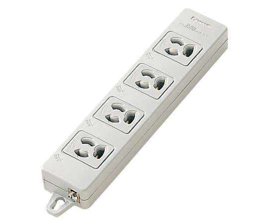 OA power strip (grounded 15A, anti-pullout type) 4 outlets, cordless, with magnet WCH2404H 1 piece