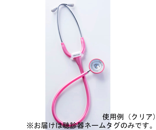 Stethoscope Name Tag ST-2 1 piece Clear 1095D402 1 bag