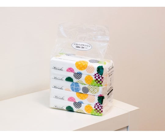 Kirche Soft Pack Tissue 150 sheets x 5 packs 1 piece (150 sheets x 5 packs)