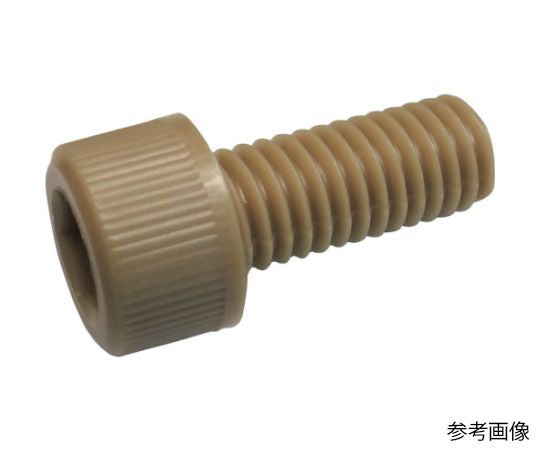 육각구멍부착 볼트 PEEK M6×40 CS-PEEK-640 1개
