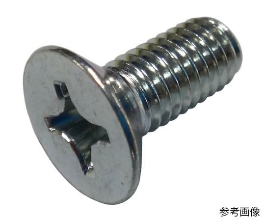 MIC 皿頭小ねじ 三価クロメート 3x6 (255本入) M702-0306 255本入