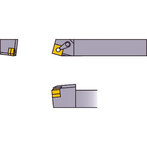 三菱 ホルダ外径・端面・面取り加工用 MSSN形重切削用ダブルクランプ式バイトホルダ SN形インサート対応右勝手 MSSNR4040R19 1 個