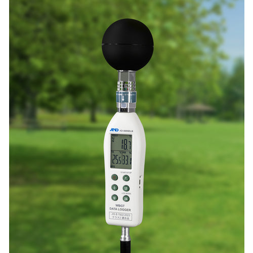 A&D Black Globe Heat Stroke Index Data Logger AD-5695DLB AD-5695DLB 1 unit