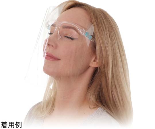Glasses-type face shield FM-22 1 piece