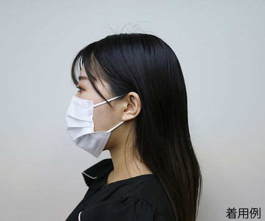 Non-woven mask, regular size, individually wrapped, 50 pieces, MR-003i, 1 box (50 pieces)