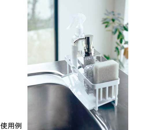물이 흐르는 스폰지 & 병 홀더 타워 화이트 5016 1개