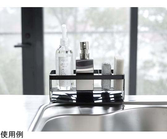 Water-flowing sponge & bottle holder Tower Black 5017 1 piece