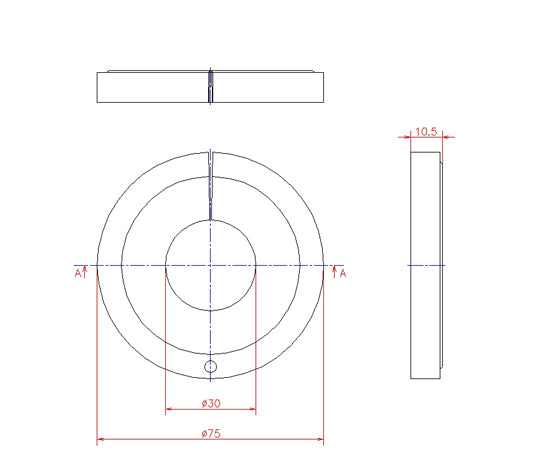 車輪ストッパーゴム S 10個入 PC-250-3 1袋(10個入)