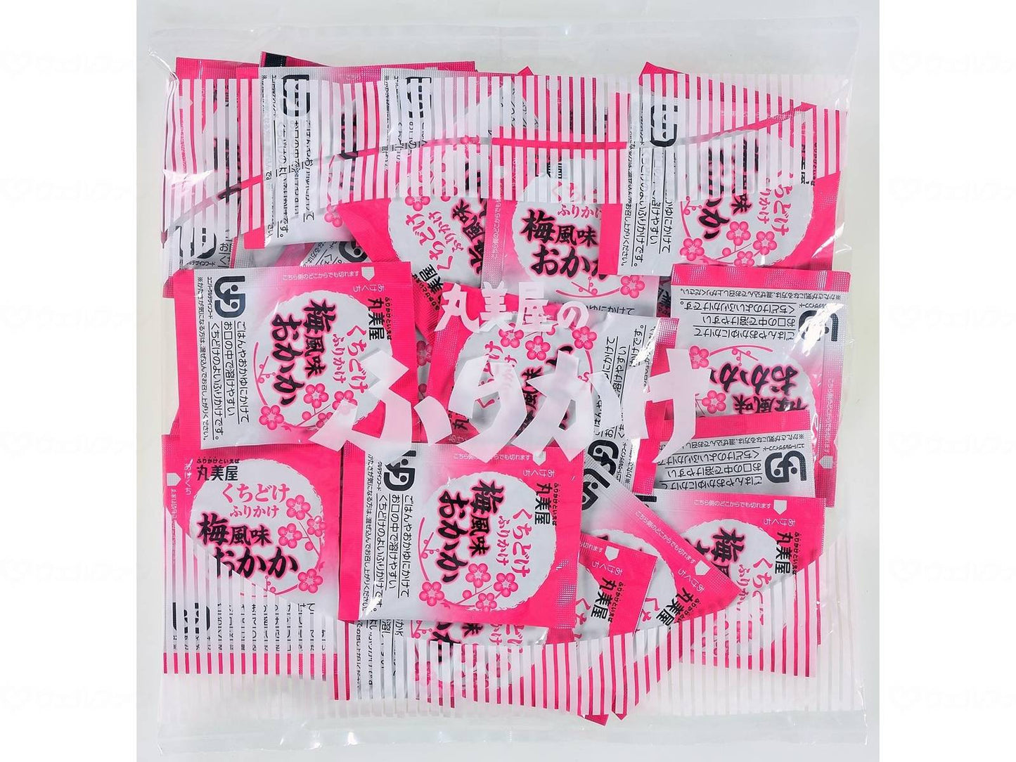 마루 미야 후즈 쿠치 도케 뿌려 가방 매실 맛 오카카