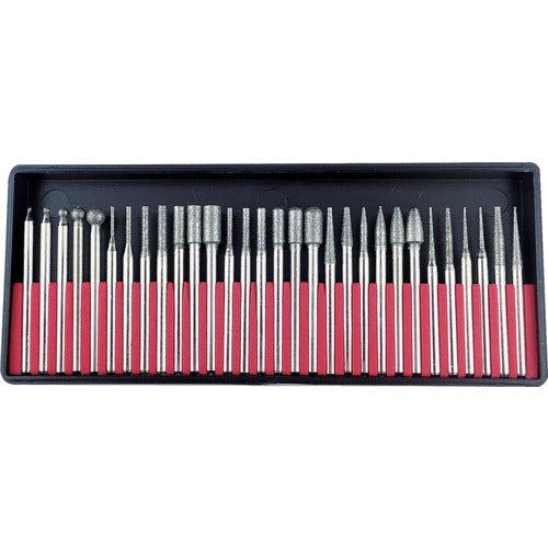Argofile Diamond Bur Set Φ2.35 30 pcs DBS30-235 1 S
