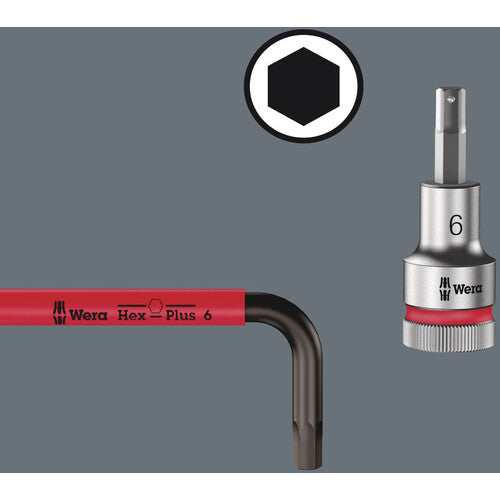 Wera 950/9 Hex Plus Multicolor Imperial 3 L Key Set, Black Laser 022641 1 S