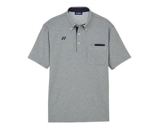 ニットシャツ(ミディアムグレーモク) L CY204-05 L 1枚