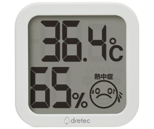 디지털 온습도계 화이트 O-421WT 1개