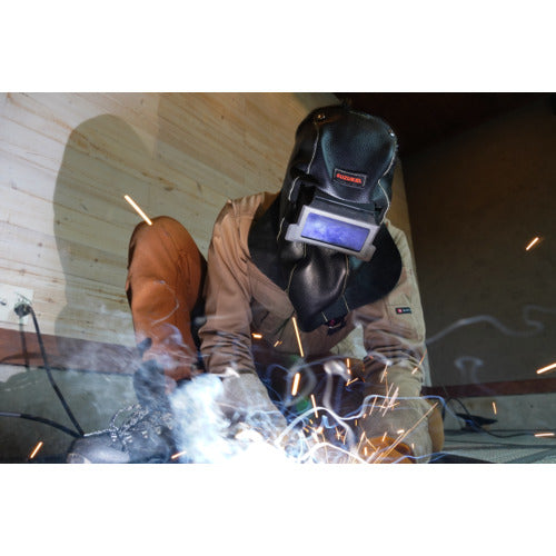 SUZUKID Welded Leather Mask KUROKAWA KK-100 1 pc