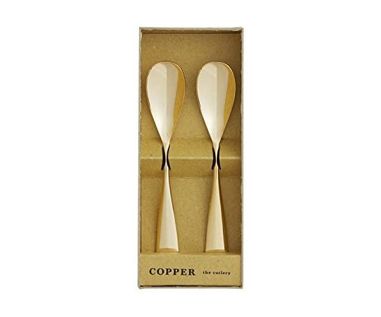 COPPER the cutlery ice cream spoon x 2 silver CI-2GDmi 1 piece