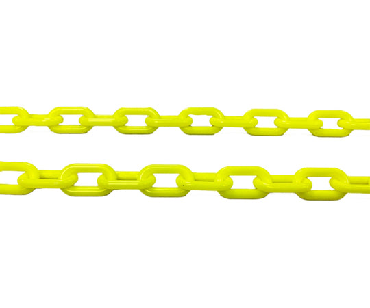 플라스틱 체인 10m 형광황 TW008-10 1개