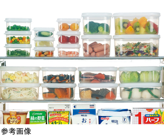 Ideal ID-404 Long Rectangular Mini 3P Clear 1 set (3 pieces) #1644 1 set (3 pieces)