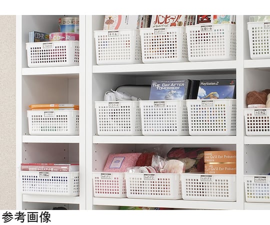 ネームバスケット A4 ホワイト #4586 1個