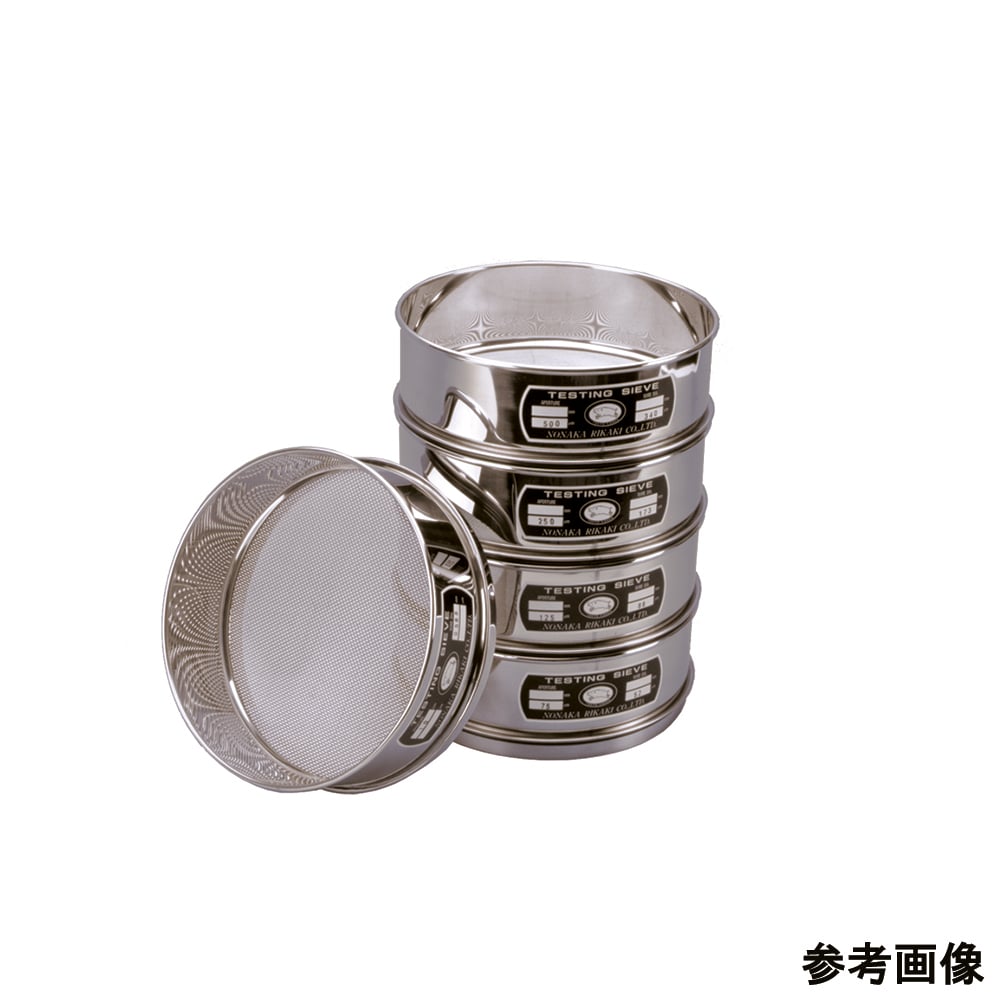 Stainless steel test sieve φ75×depth 20 lid 1 pc