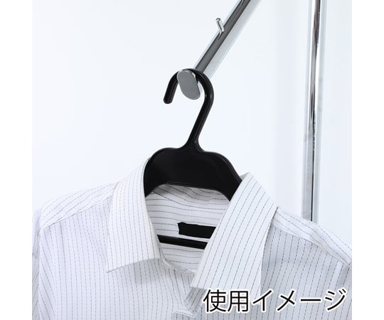 プラスチックトップハンガー 紳士用 NO.105 10本入 009700632 1パック(10本入)
