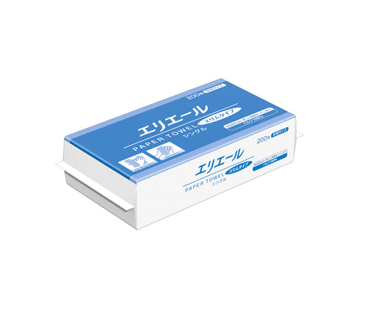 エリエールペーパータオル スリムタイプ 中判 200枚入 004711475 1袋(200枚入)