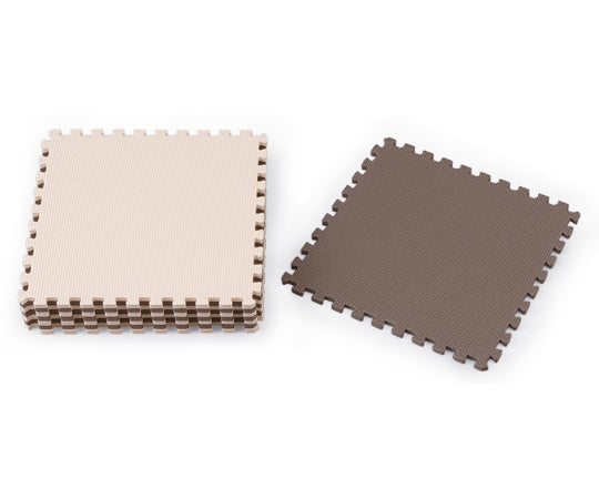 ジョイントマット(カラー)ブラウン/べージュ 8枚入 JTM-32(CLR) 1セット(8枚入)