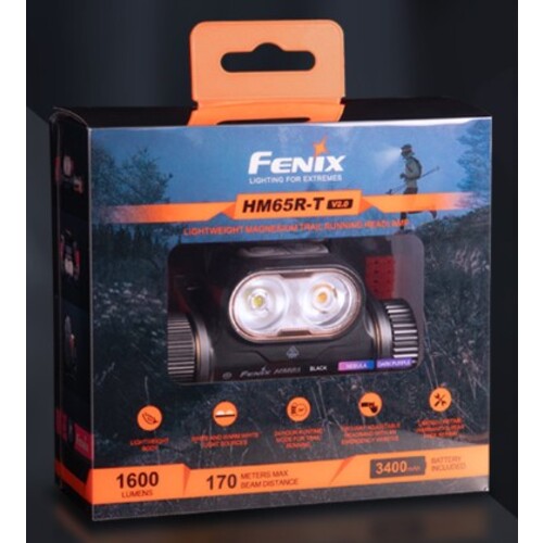 FENIX Rechargeable LED Headlamp HM65R-TV20 1 piece
