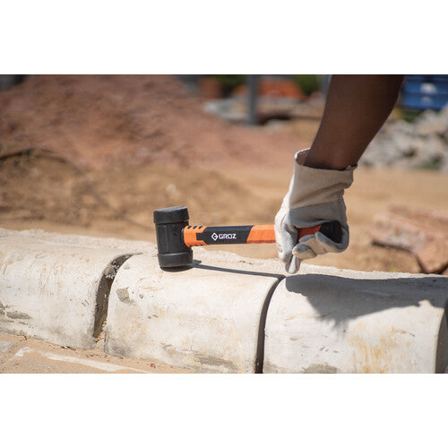 GROZ ゴムハンマー(グラスファイバー柄)#1 1/4 MLTR/20B/FG 1 本