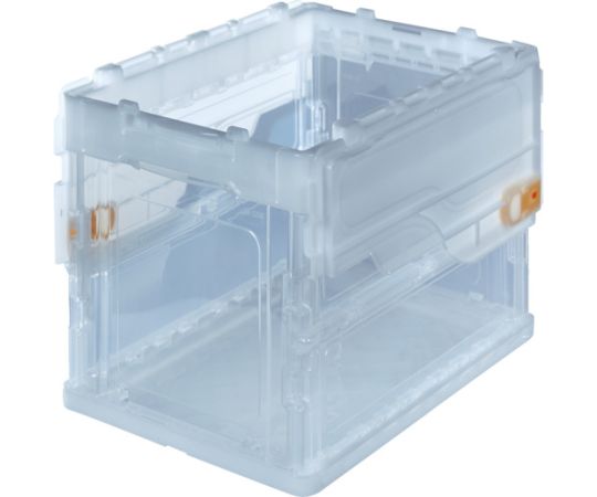 薄型折りたたみコンテナ オリコン 20L 透明 透明 TR-O20B-TM 1個