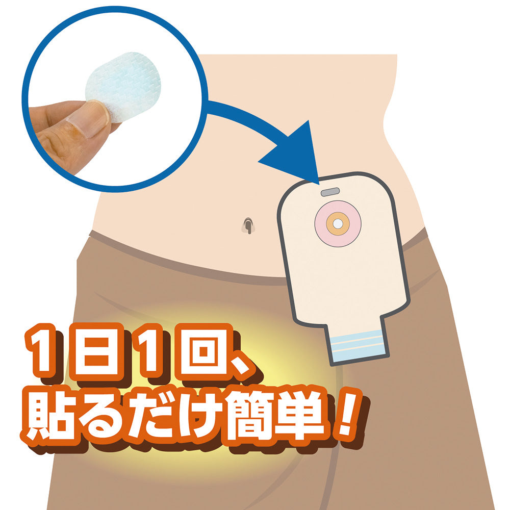 ストーマ装具用ケスモン®消臭パッチ 30枚入 555002 1袋(30枚入)