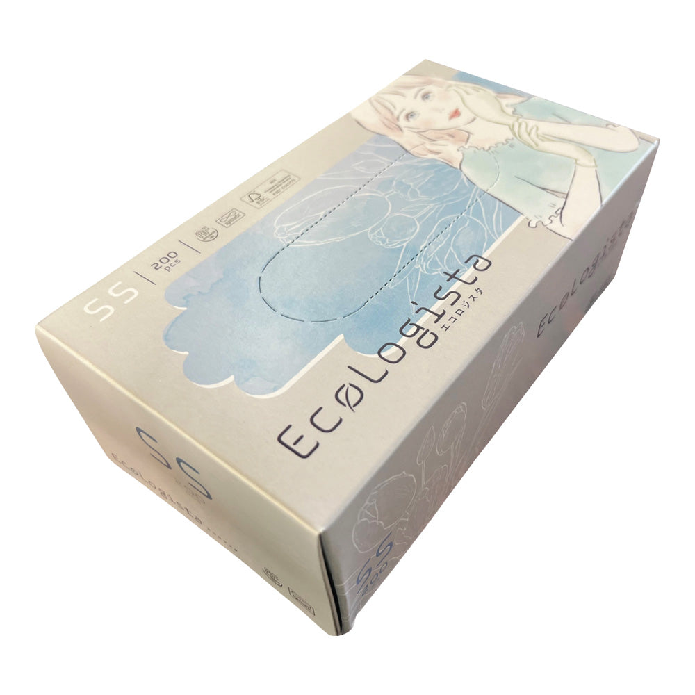 니트릴 장갑 에코로지스타(가황촉진제 프리) SS 200장입 280010 1상자(200장입)