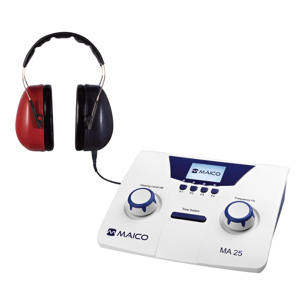 Audiometer MA25 with sound-isolating headphones (for one person) MA25 1 set