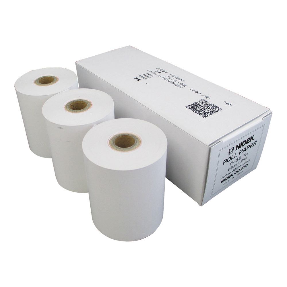 Automatic Vision Meter Printer Paper 3 rolls TP-58 1 box (3 rolls)