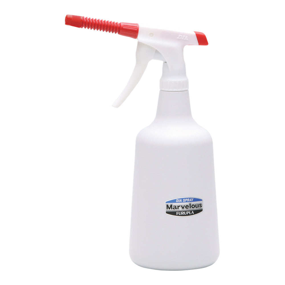 마베라스(알칼리계 내용용 스프레이 보틀) 레드 8 cm스트레이트 노즐 1000 mL No.4538-33 1개