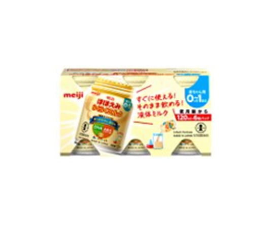 明治ほほえみ らくらくミルク 120mL 24缶 1ケース(6缶×4パック入)