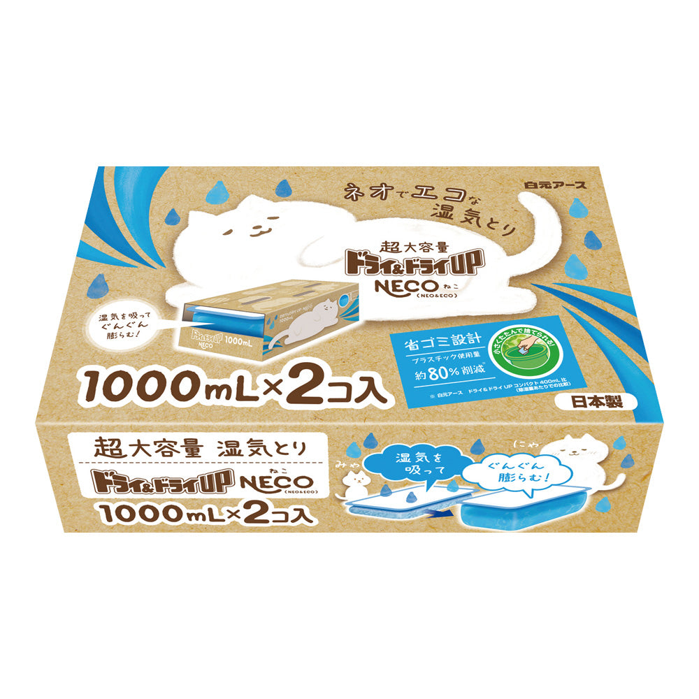 ドライ&ドライUP NECO 2個入 39518-0 1セット(2個入)