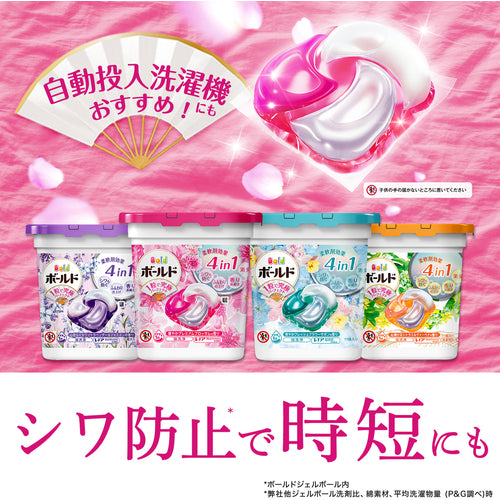 P&G ボールド ジェルボール4Dプレミアムブロッサムつめかえ用ハイパージャンボ33個 417696 9 個