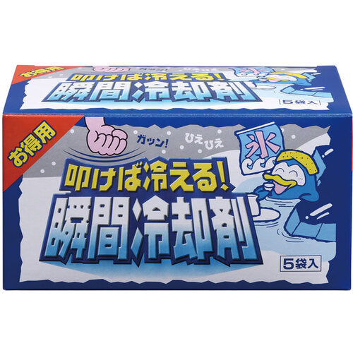 Fuso Chemical Instant Coolant that Cools When Hit, 5 Bags, F-4115, 1 Box